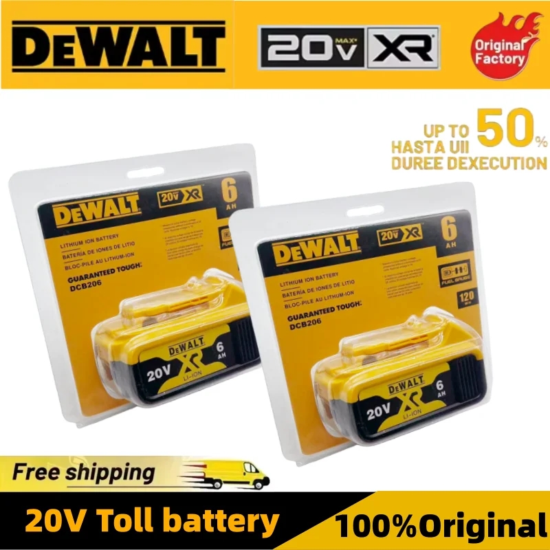 60V 50Ah Electric Scooter Battery - 100% Original 20V 6.0Ah MAX Battery