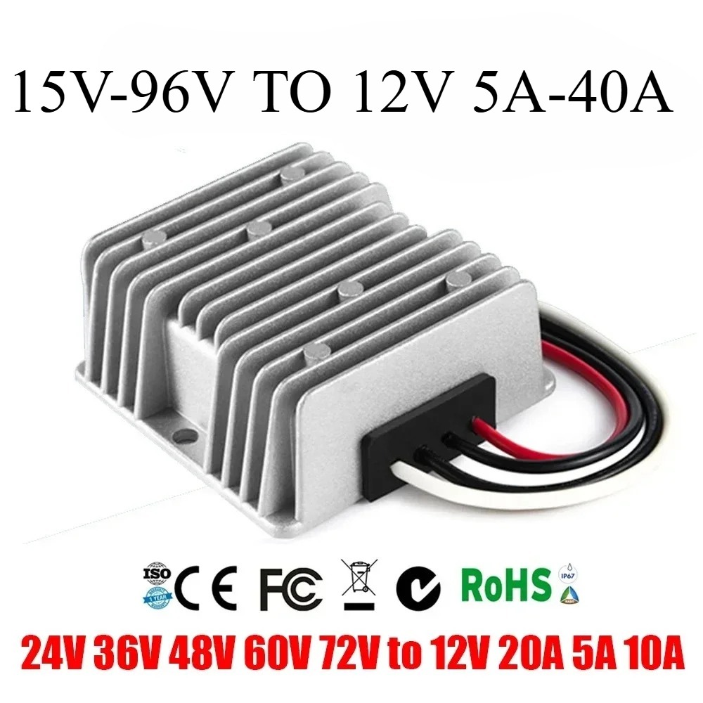 72V 15A Fast Charger - 60V-12V 20A 5A 10A 24V 36V