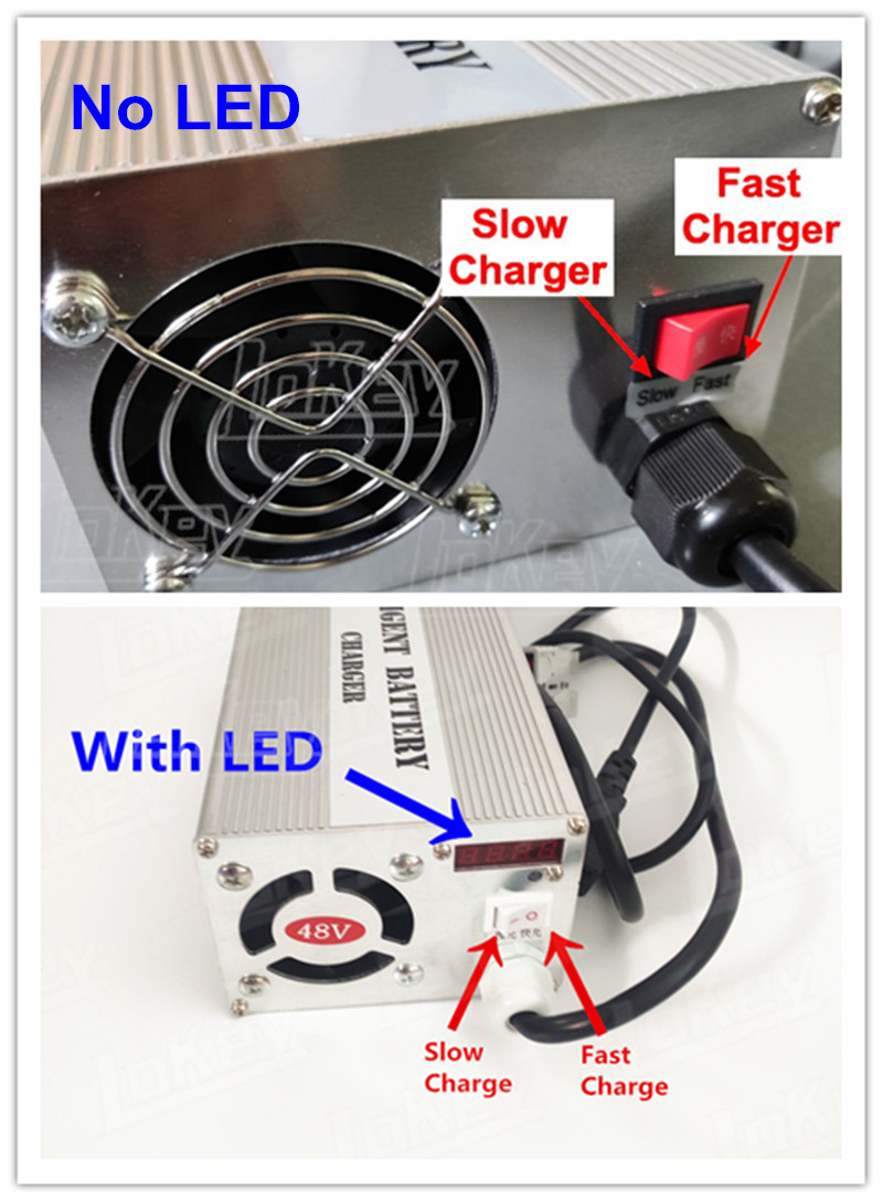 72V 10A 15A 20A 20S 84V Li-Ion - đánh giá và giá 84V 20A Smart Charger