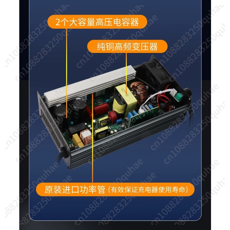 High Current Adjustable Charge - đánh giá và giá 72V 15A Fast Charger