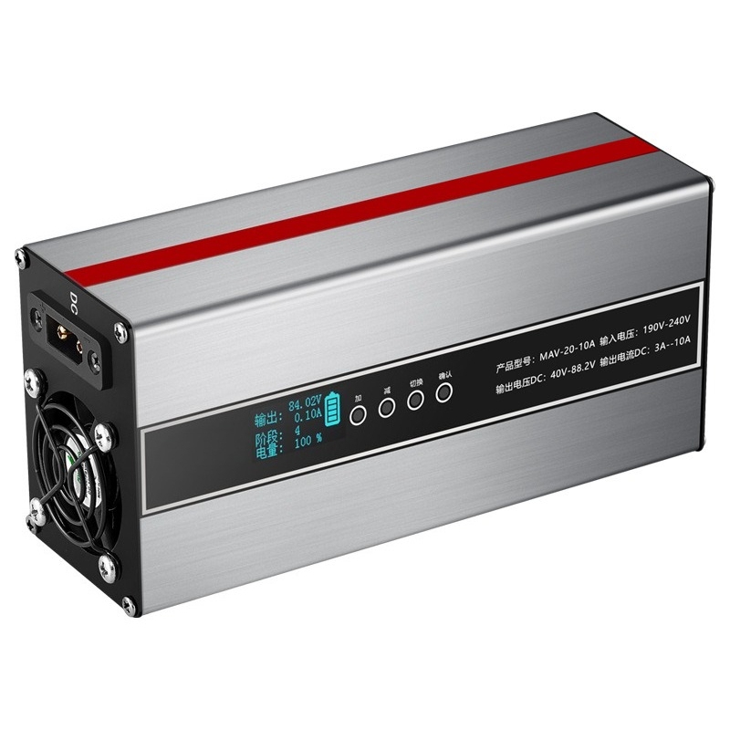 Smart Adjustable Voltage Lithi - đánh giá và giá 72V 15A Fast Charger