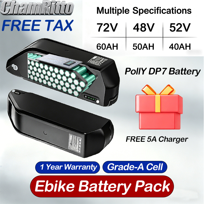 Electric bicycle bike battery  - đánh giá và giá 72V 50Ah 21700 Lithium Battery
