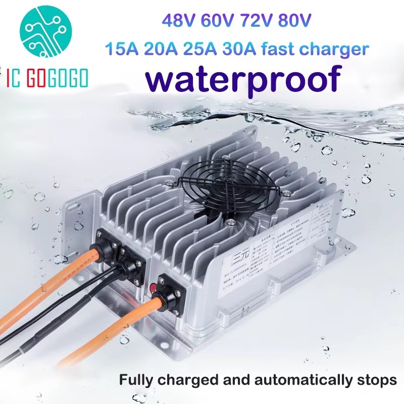 48V 60V 72V 80V Li-ion Lifepo4 - đánh giá và giá 72V 15A Fast Charger