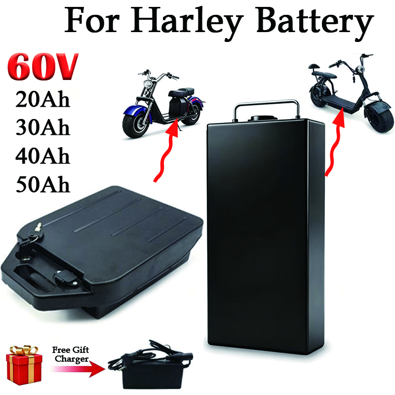 For Harley Battery 60V 20Ah 30 - đánh giá và giá 60V 50Ah Electric Scooter Battery