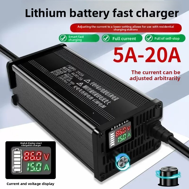 For Digital Display Aluminum S - đánh giá và giá 72V 15A Fast Charger