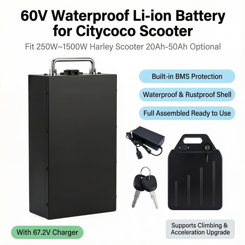 Fast Swap 60V Lithium Battery, - đánh giá và giá 60V 50Ah Electric Scooter Battery