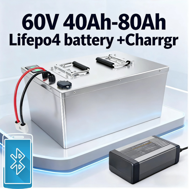 60V LiFePO4 Battery 40Ah 50Ah  - đánh giá và giá 60V 50Ah Electric Scooter Battery