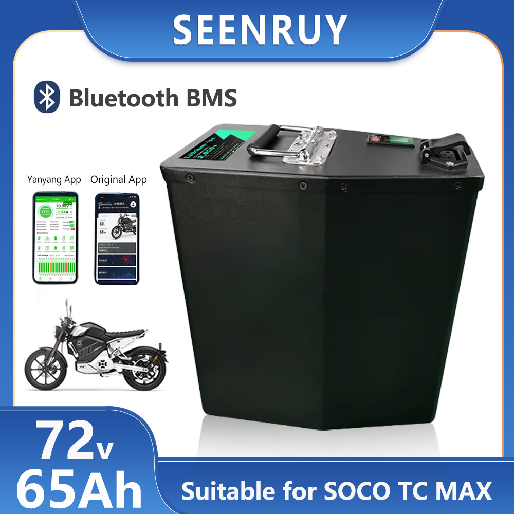 Seenruy Super SOCO Battery 72V - đánh giá và giá 72V 40Ah Lifepo4 Battery Pack