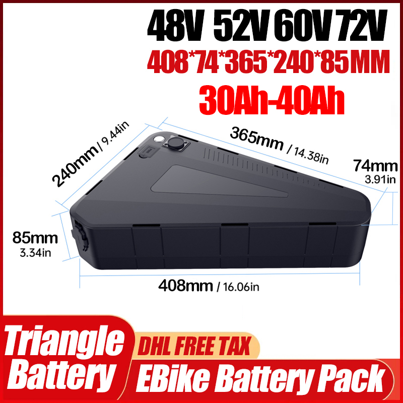 Electric Bicycle 36v 48v 52v c - đánh giá và giá 72V 50Ah 21700 Lithium Battery