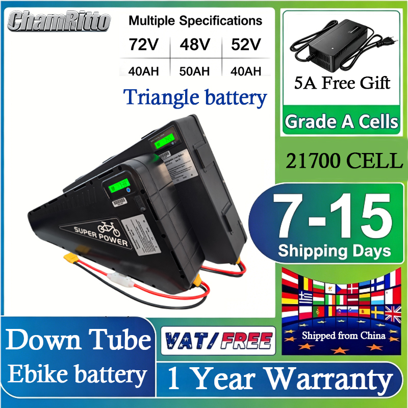 72v cham rider 3000w Electric  - đánh giá và giá 72V 50Ah 21700 Lithium Battery