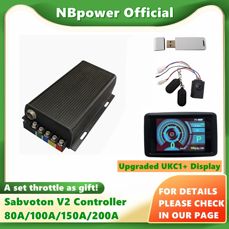 Sabvoton V2 72V 200A/150A/100A - đánh giá và giá 72V 100A Sabvoton Controller