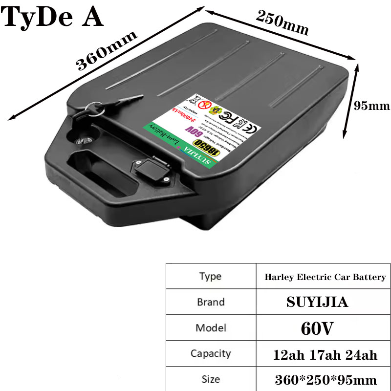 HarleyBatteryCitycocoElectricB - đánh giá và giá 60V 50Ah Electric Scooter Battery