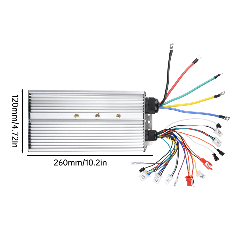 48V 60V 72V 84V 5000W Brushles - đánh giá và giá 72V 100A Sabvoton Controller